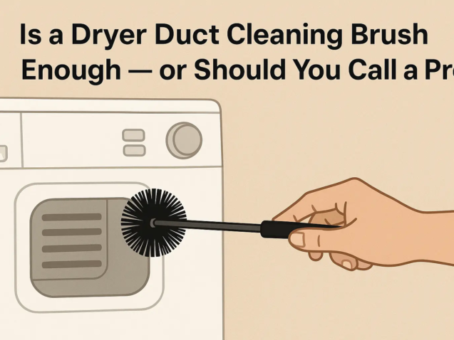 Dryer Duct Cleaning Brush