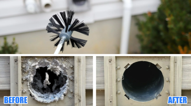 Is a Dryer Duct Cleaning Brush Enough